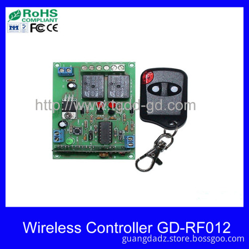 RF Two Channel Control Receiver, on/off Remote Controller with CE Approval (GD-RF012)